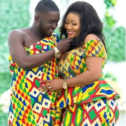 Adepah Stitches Kente Royale Dress